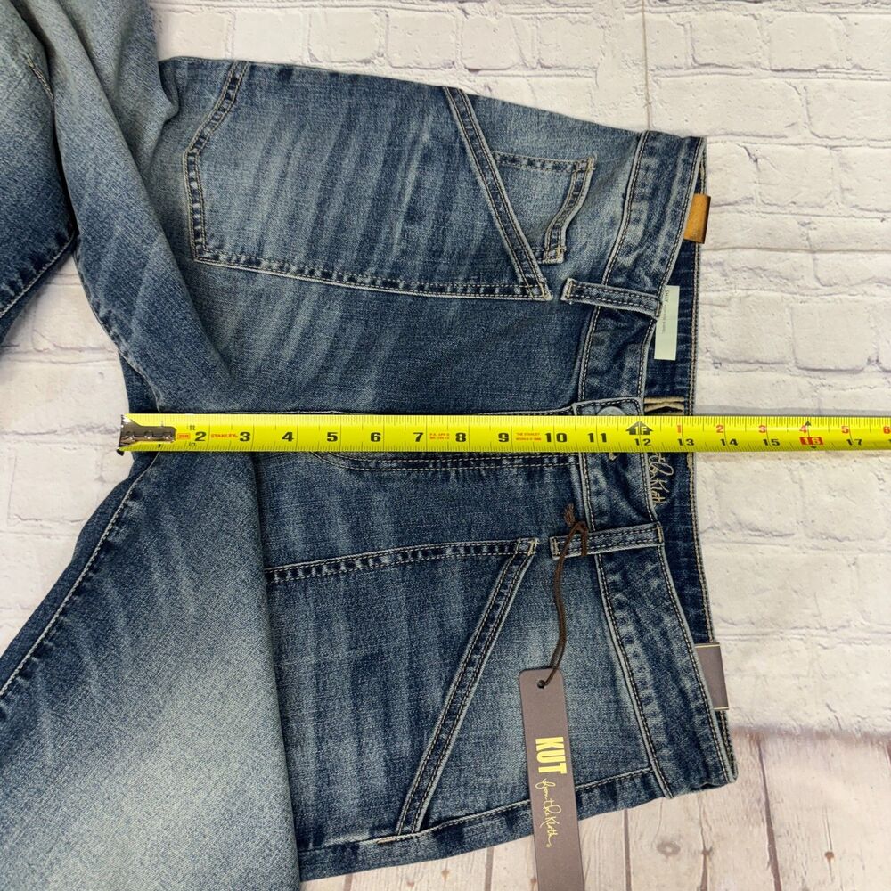 NWT Kut from the Kloth Shay High Rise Barrel Jeans Size 10 Denim D103 -4 - Picture 5 of 16